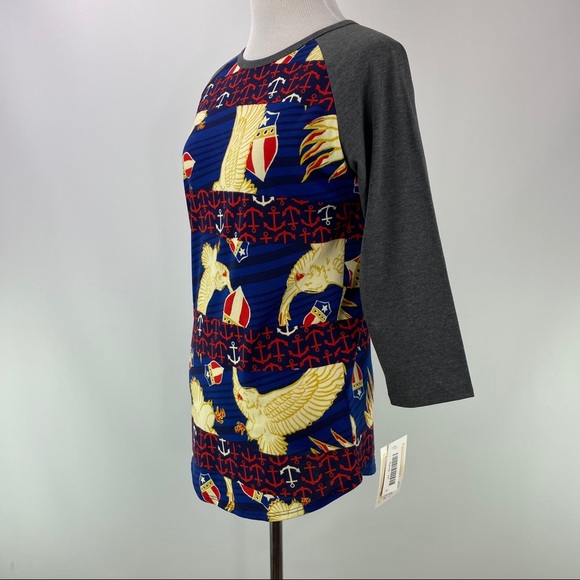 NWT LuLaRoe Americana Randy T - Picture 2 of 5